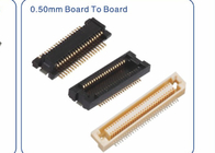 Đầu nối board to board 0.5mm, Polyester, Brass, Black / White, SMT.