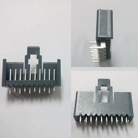 2.50mm Sân 10 Pin R / A Dây cắm wafer nhúng vào đầu nối bảng