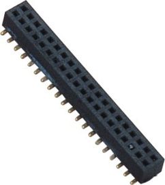 1.0mm SMT PA9T Vàng Flash 40P Nữ Kết nối Phốt Phóng Đồng