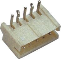 ZH 1.5mm Kink PIN Các đầu nối dây mạch PA66 30% GF UL94V-0 Sn Plated