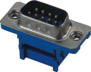 Nam Dual Row IDC Loại D Sub Connector PBT Brass 9 Pin Piercing dòng
