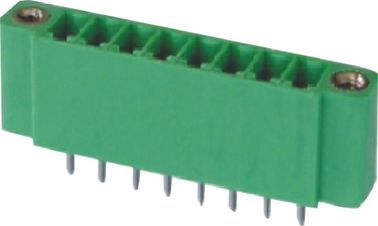 Nam Pluggable thẳng DIP PA66 kết cuối Blocks Connector 3.5mm 8P Wtih Tai
