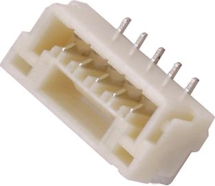 Đầu nối wafer 1.25mm Nam 5P 180 ° SMT Loại SN Mạ cuộn