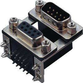 Nữ Nam Db9 kết nối Hai góc phải Góc D SUB CHO truyền thông