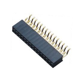 90 độ SMT H = 8,5mm Kết nối đầu nối của phụ nữ PA9T Quay lại 2,54 Mm Nữ tiêu đề