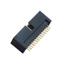 2.54mm Chèn thẳng bảng mạch Hội đồng quản trị Hộp kết nối Đầu nối chịu được điện áp 500V AC / DC