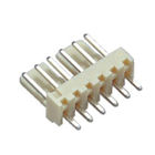 WCON 2.5mm Wire to Board Wafer Connector 6P Straight L = 11.0 DIP3.4mm PA66 Beige Sn Plated