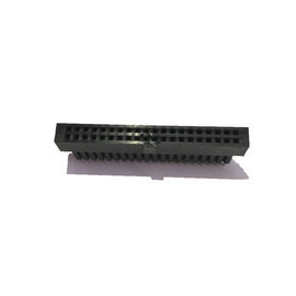 Thêm vỏ nhà ở 4 lớp 2.54 Đầu nối ổ cắm nữ Nhà ở chính cao 8,5 đen