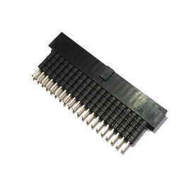Thêm vỏ nhà ở 4 lớp 2.54 Đầu nối ổ cắm nữ Nhà ở chính cao 8,5 đen