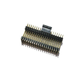Đầu nối Pin loại SMT Đĩa đôi Plasitc Dual Row PA9T Màu Đen ROHS