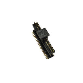 Đầu nối Pin loại SMT Đĩa đôi Plasitc Dual Row PA9T Màu Đen ROHS