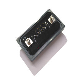 Đầu nối phụ WCON D 9 PIN Nữ Chống nước hàng đôi PBT Đen ROHS