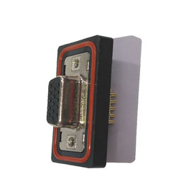 Đầu nối WCON D-SUB Nữ Ba hàng 15P Chống nước PBT Đen ROHS