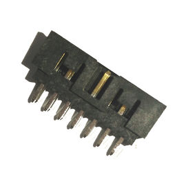 Thẳng PA9T Đen 2.00 Hộp Tiêu đề 14P H = 6.4 Chọn.Gold Flash / Sn ROHS