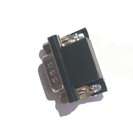 Đầu nối phụ WCON D Màu đen Nam HD / R 15P Màu góc phải Sel.1U "Au / Sn ROHS