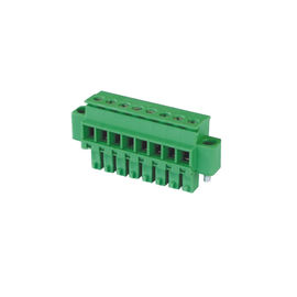 PA66 3.50mm Pluggable Terminal Blocks Connector Nữ Xanh