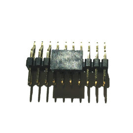 2 đầu nối Pin Tiêu đề Phía nam phải sang phải / SMT Loại PA9T Với POST / CAP