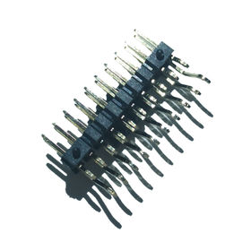 2 đầu nối Pin Tiêu đề Phía nam phải sang phải / SMT Loại PA9T Với POST / CAP