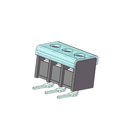 Fix Hole &amp;amp; W / T Tấm ngăn CAP D Loại Barrier Style Blocks 1 * 3P W = 13.5 H = 14.7 PA66 Đen