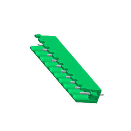 10 P Bộ phận nối điện cực thẳng của nam giới L = 14.0 / 3.9 Loại mở