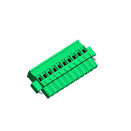 Ngang đối diện đường dây Matte Tin Terminal Block Kết nối Nữ PA66 Xanh