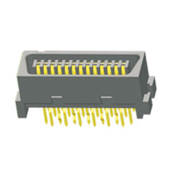 1.27mm Kết nối thẳng 26 Pin Scsi PBT 30% GF UL94V-0 Phốt pho Đồng Vàng Flash / Sn