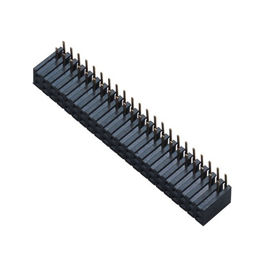 Phốt pho Bronze 1.27mm 2x20 Nữ Đầu Tiêu Dual Side Chèn 90 ° DIP H = 3.45 ROHS