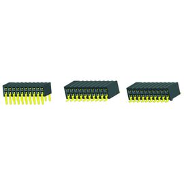 Phốt pho Bronze 1.27mm 2x20 Nữ Đầu Tiêu Dual Side Chèn 90 ° DIP H = 3.45 ROHS