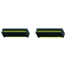 nhựa đen 1.27 Hộp Tiêu đề 50Pin SMT LCP Với Vật liệu Diff.Post Nhiệt độ cao ROHS