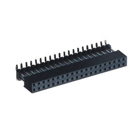 Đầu nối hai hàng đôi 2.0mm thêm một nhựa SMT loại LCP đen ROHS