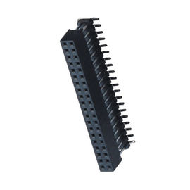 Đầu nối hai hàng đôi 2.0mm thêm một nhựa SMT loại LCP đen ROHS