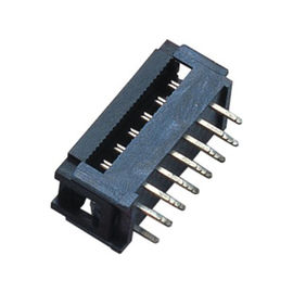 WCON 1.27mm DIP Plug Connector 2 * 13P PBT 30% GF UL94V-0 Brass Sel Au / Ni