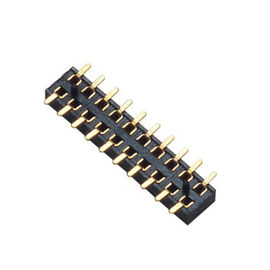 1.27mm Hai Row 180 ° SMT Đầu nối Pin Tiêu đề Nữ Với Các bài đăng và Kim loại khác nhau