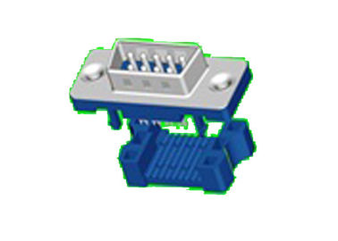 Nam Dual Row IDC Loại D Sub Connector PBT Brass 9 Pin Piercing dòng
