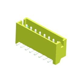 ZH 1.5mm Kink PIN Các đầu nối dây mạch PA66 30% GF UL94V-0 Sn Plated