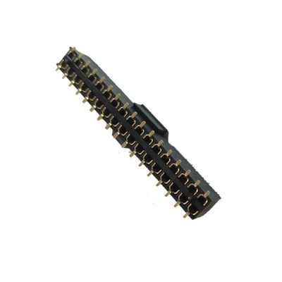 Đầu nối tiêu đề pin loại SMT Female2,54 Pitch Double Row H = 7,1 Gold Flash ROHS