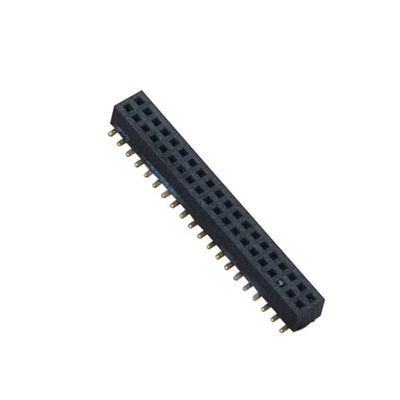 Đầu ghim PA9T 2.54 Góc phải, Đầu ghim hai hàng màu đen